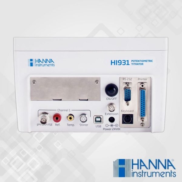 Automatic Potentiometric Titrator HI931 2