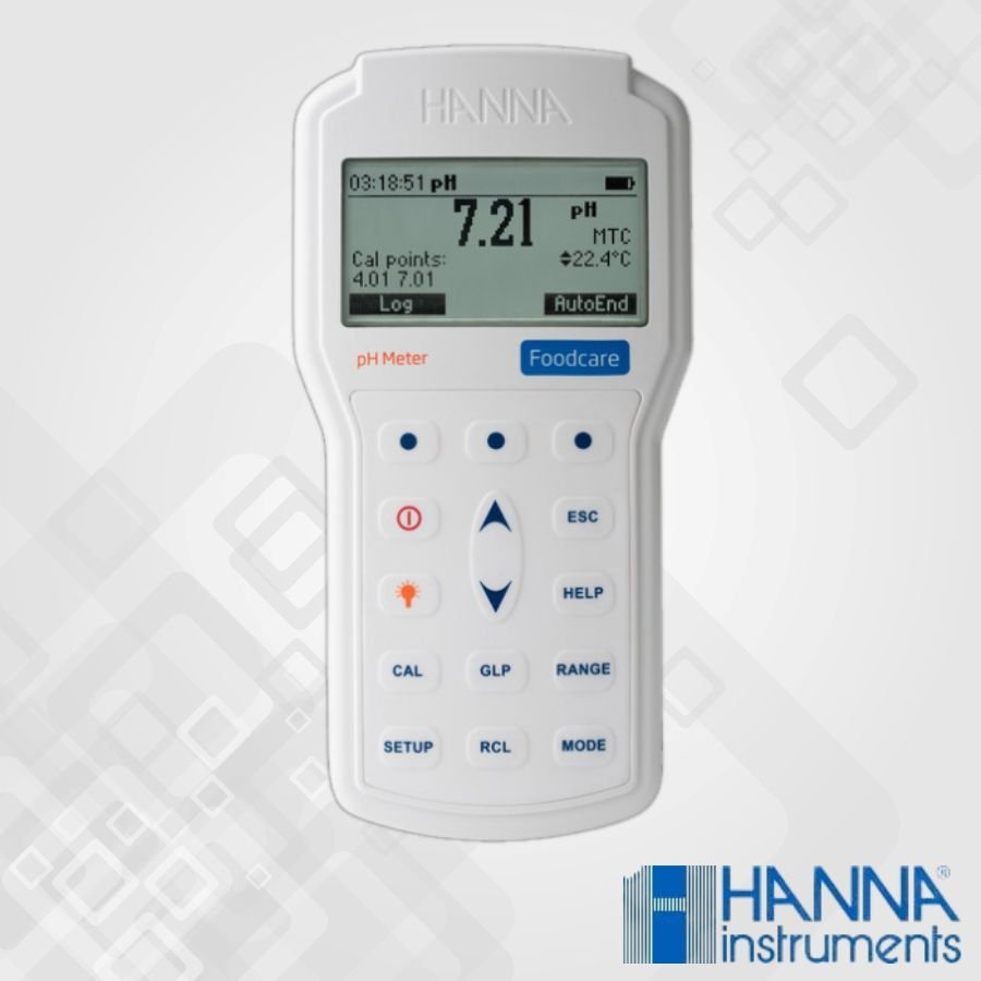 HANNA HI98161 Professional Foodcare Portable pH Meter|HI98161 Alat Ukur pH Makanan|HI98161 Professional Foodcare Portable pH Meter|Alat Ukur Portabel pH Meter HANNA INSTRUMENT HI98161