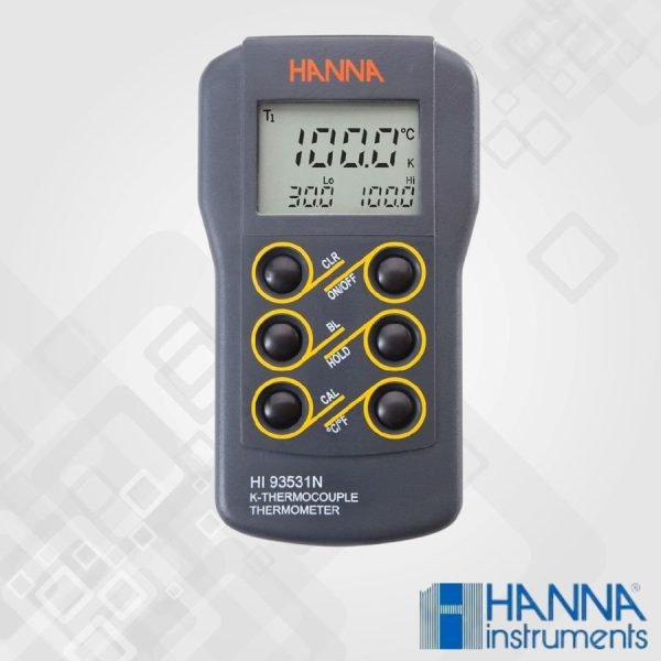 Thermometer HANNA Instruments HI93531N|Alat Ukur Suhu HANNA INSTRUMENT HI93531N Thermometer HANNA Instruments HI93531N|Alat Ukur Suhu HANNA INSTRUMENT HI93531N