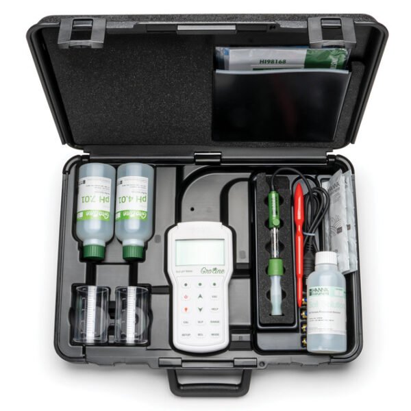 GroLine Professional Portable Soil pH Meter – Pengukuran pH Tanah Presisi untuk Lapangan dan Laboratorium - Image 3