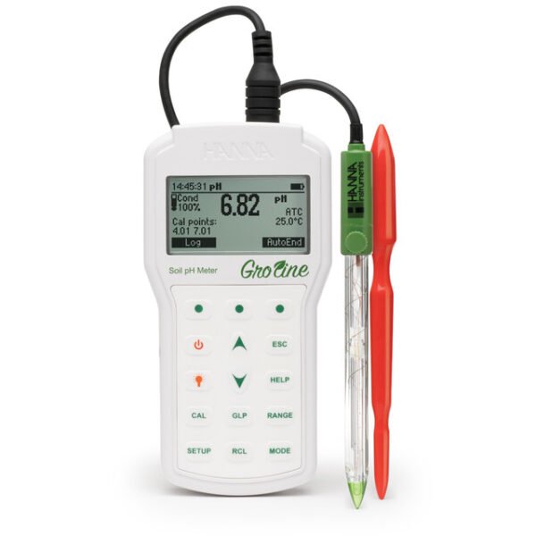 GroLine Professional Portable Soil pH Meter – Pengukuran pH Tanah Presisi untuk Lapangan dan Laboratorium - Image 5