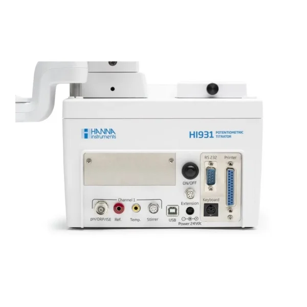Hanna Instruments HI931-02 instrumen titrasi otomatis untuk kontrol kualitas industri makanan dan minuman