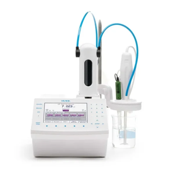 Hanna Instruments HI931-02 sistem titrasi potensiometrik dengan pompa piston presisi tinggi